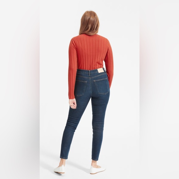 Everlane Authentic Stretch High Rise Skinny Ankle - Picture 3 of 8
